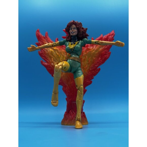 Marvel Legends Phoenix Action Figure Series VI X-Men ToyBiz 2004 Green Variant - Picture 2 of 7
